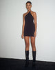 Image of Forsy Mini Dress in Black