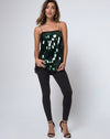 Image of Keke Long Top in Dangle Sequin Forest Green