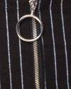 Image of Kimber Skirt in Pinstripe Black