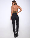 Image of Lanti Bodice in Animal Stripe