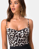 Image of Lanti Bodice in Oversize Jaguar