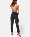 Image of Lanti Bodice in Rar Leopard Brown