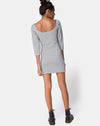 Image of Laras Dress in Gingham Black Ivory