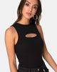 Image of Lisari Bodice in Black Rib