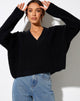 Image of Mabel Jumper in Knit Black