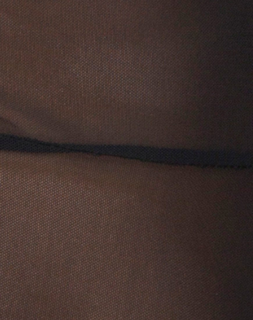 Image of Acro Unitard in Mesh Black