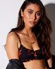 Image of Micro Crop Top in Fire