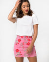 Image of Mini Broomy Skirt in Candy Rose