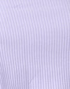 Image of Moss Crop Jumper in Lilac Rib