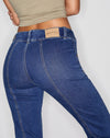 image of Low Rise Seam Jeans in 90's Indigo