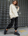 Image of Clive Cargo Trouser in Black Buckle