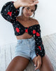 Image of Zuma Crop Top in Cuban Rose