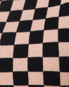 Image of Nelle Crop Top in Checkerboard Tan