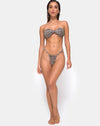 Image of Nevada Bikini Top in Rar Leopard