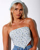Image of Nolda Top in Pretty Petal Green