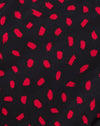 Image of Nolia Tube Top in Mini Diana Dot Black and Red