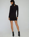 Image of Nymphea Bodycon Dress in Black