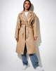 Image of Duster Coat in PU Tan