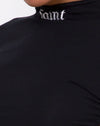 Black with Saint Embro