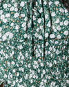 Floral Field Green