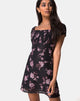 Image of Ruchine Tea Dress in Dusky Rose