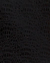 Image of Saleh Dress in Snake Black