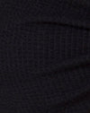 Image of Samara Bikini Bottom in Crinkle Rib Black