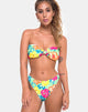Image of Samara Bikini Top in Tropicana Floral