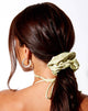 Image of Scrunchie in Croc Green