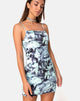 Image of Saleh Bodycon Dress in Mint Cherub