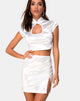 Image of Shena Skirt in Spandex Ivory