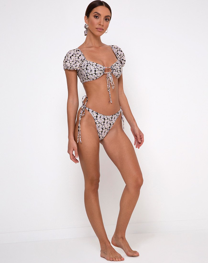 Image of Sherla Bikini Top in Delightful Daisy