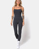 Image of Solita Unitard in Diagonal Disco Silver