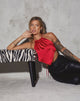 Image of Spence Top in Satin Red