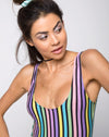 Image of Uniper Bodycon Dress in New Stripe