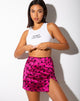 Image of Wren Mini Skirt in Butterfly Bloom Pink
