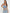 image of Yenko Crop Top in Lace Blue