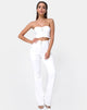Image of Zolia Trouser in White