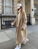 Image of Duster Coat in Woven Tan