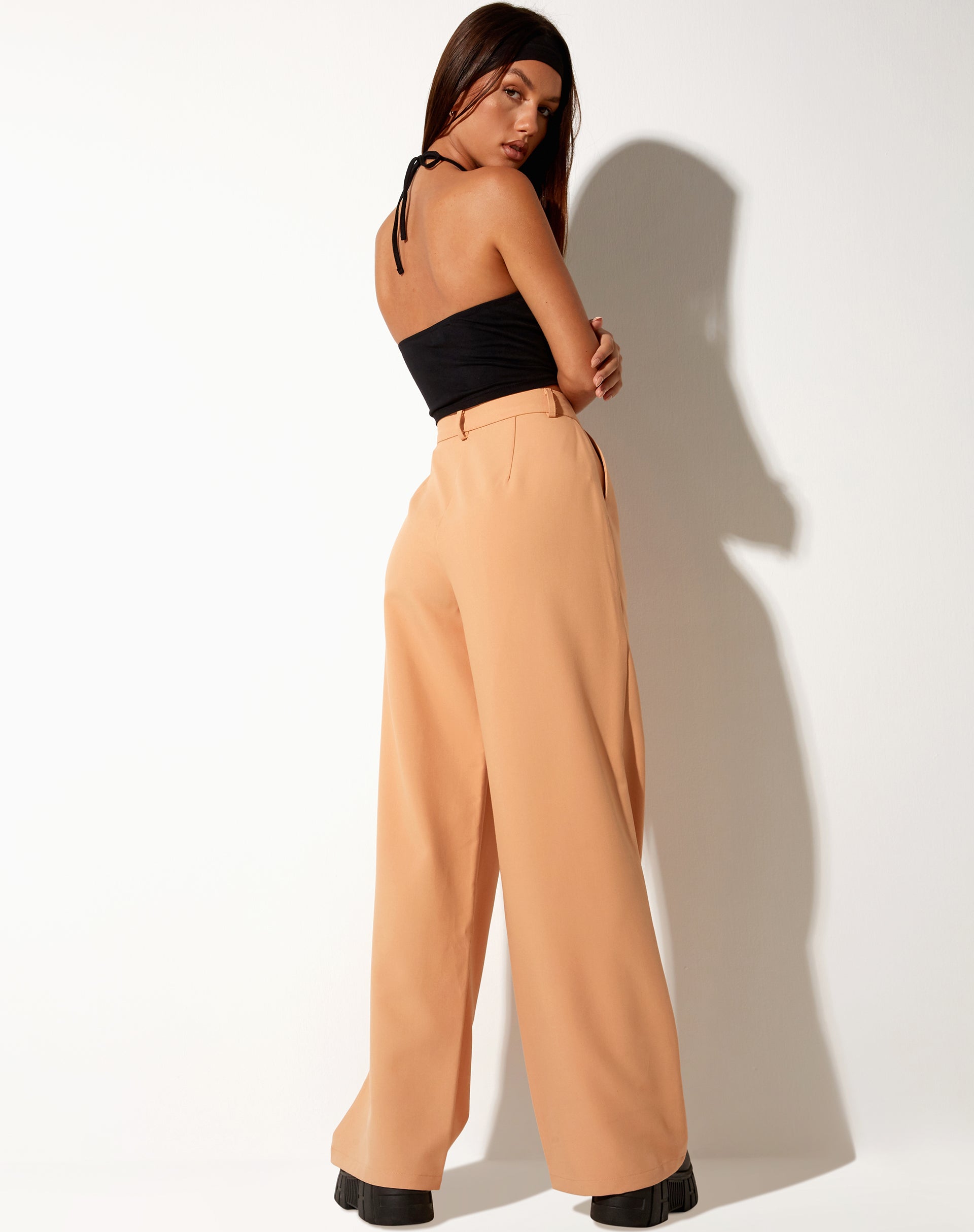 Image of Abba Trouser in Washed Peach