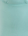 Rayon Jersey Aqua