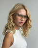 Adley Oversized Sunglasses in White