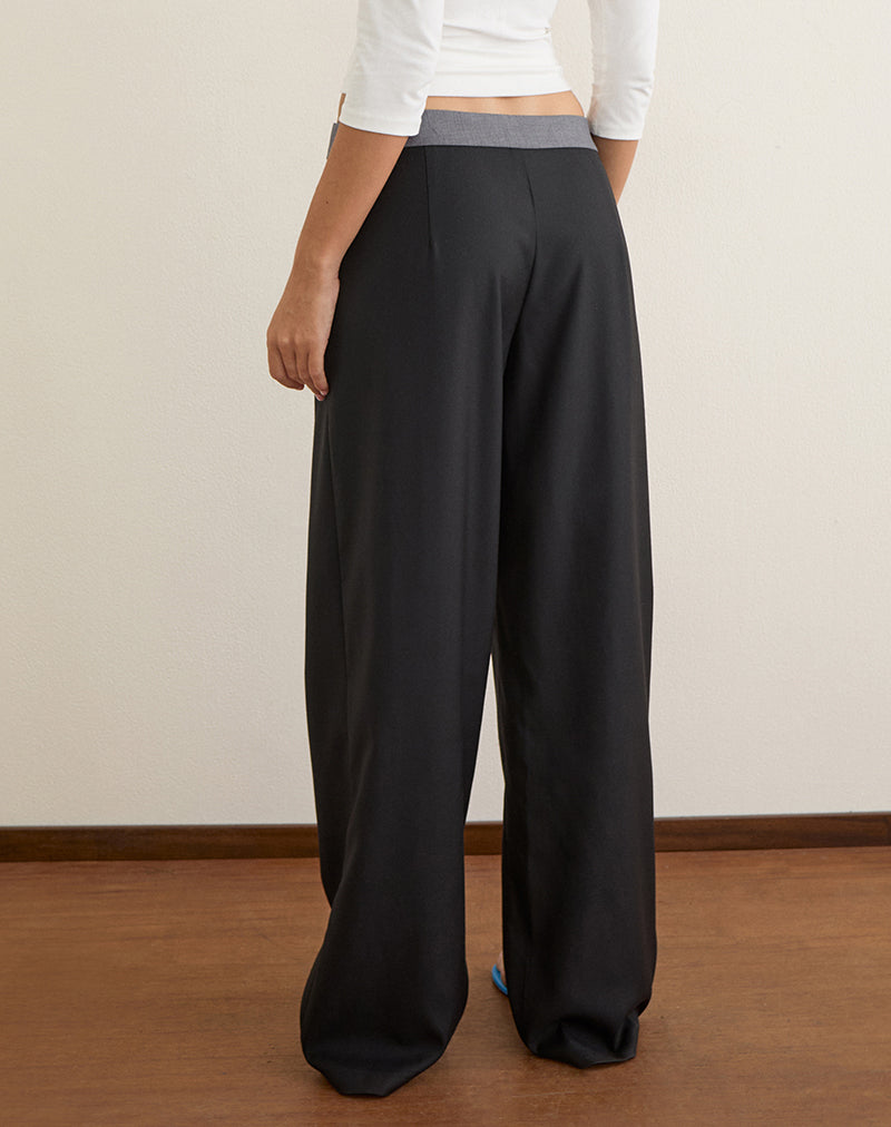 Image of Anansi Trouser in Tailoring Black