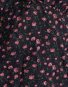 Dark Pink Rose Black