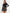 Image of Bosie Long Sleeve Top in Lycra Black