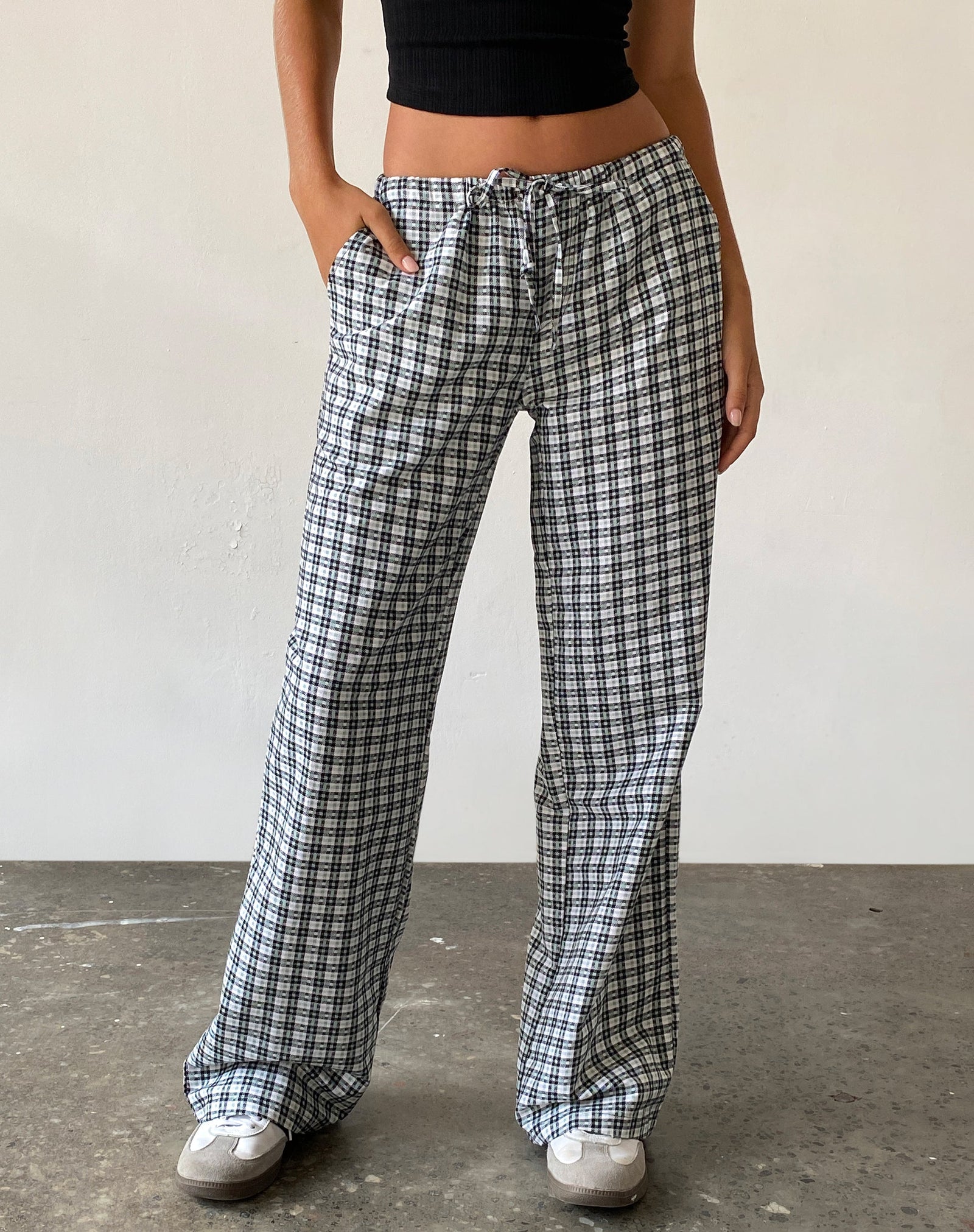 White Wide Leg Lined Tailored Trouser  Forever Unique