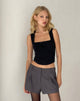 Image of Caelus Tailored Short in Dark Charcoal