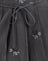  Floral Embroidery Tailoring Charcoal