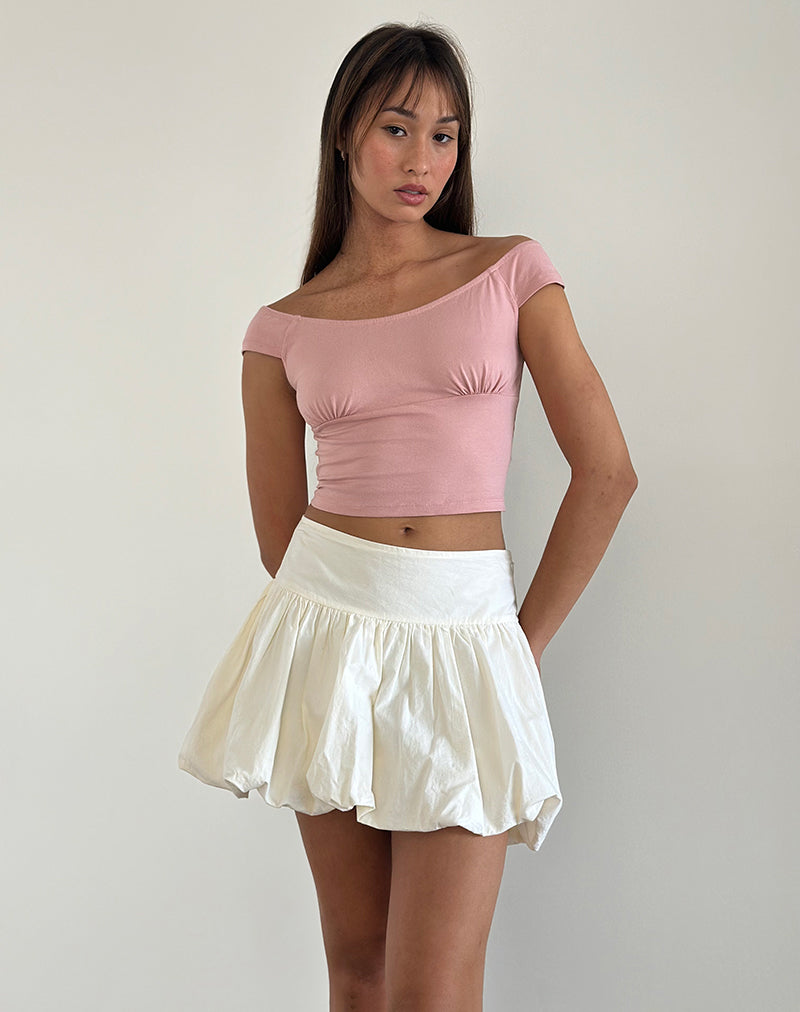 Image of Cania Corset Top in Pink Lady