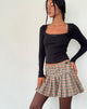 Image of Casini Mini Skirt in Country Check
